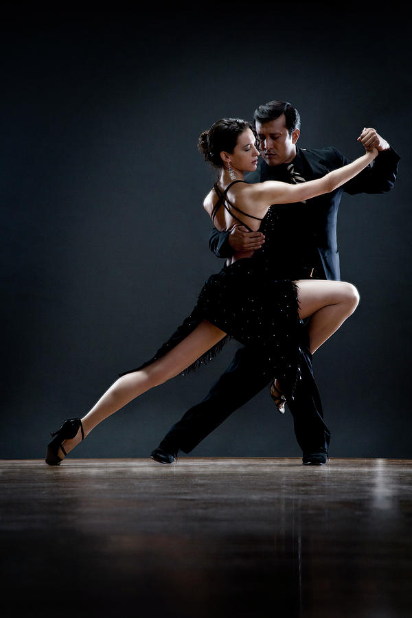 ballroom dancers tango