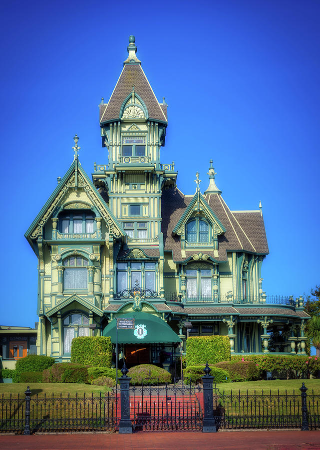 The Carson Mansion Photograph by Mountain Dreams - Fine Art America