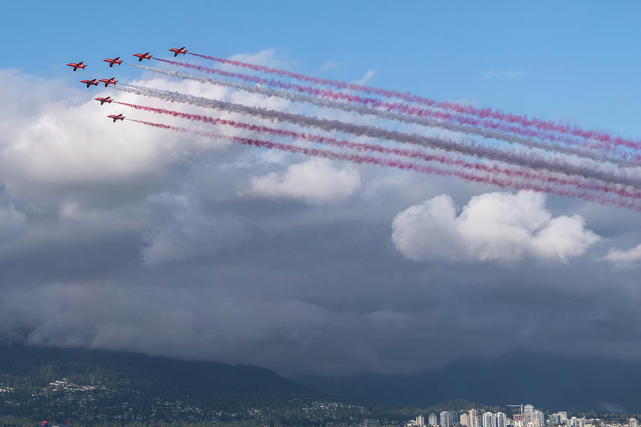 The RAF Red Arrows by Ross G Strachan The RAF Red Arrows by Ross G Strachan