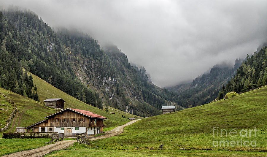The Wimmertal in Tirol #2 Photograph by Bernd Laeschke