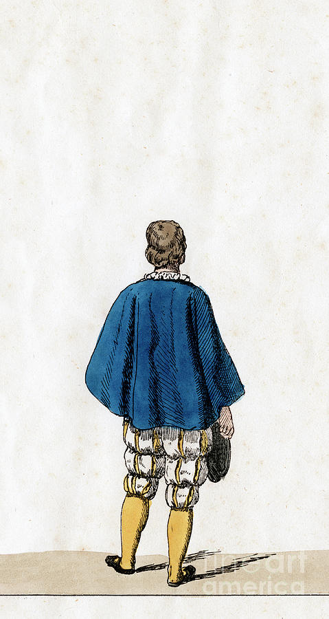 Theatre Costume Design For Shakespeares #4 Drawing by Print Collector