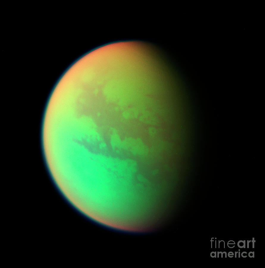 Titan #4 Photograph by Nasa/science Photo Library