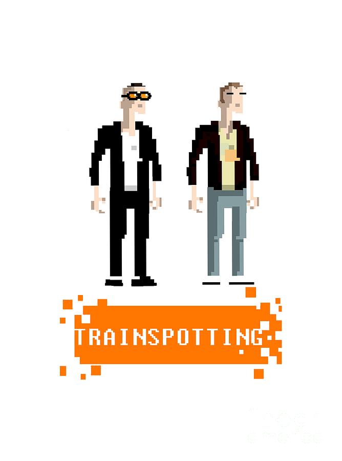 Trainspotting Digital Art - Trainspotting #4 by Ken Fil