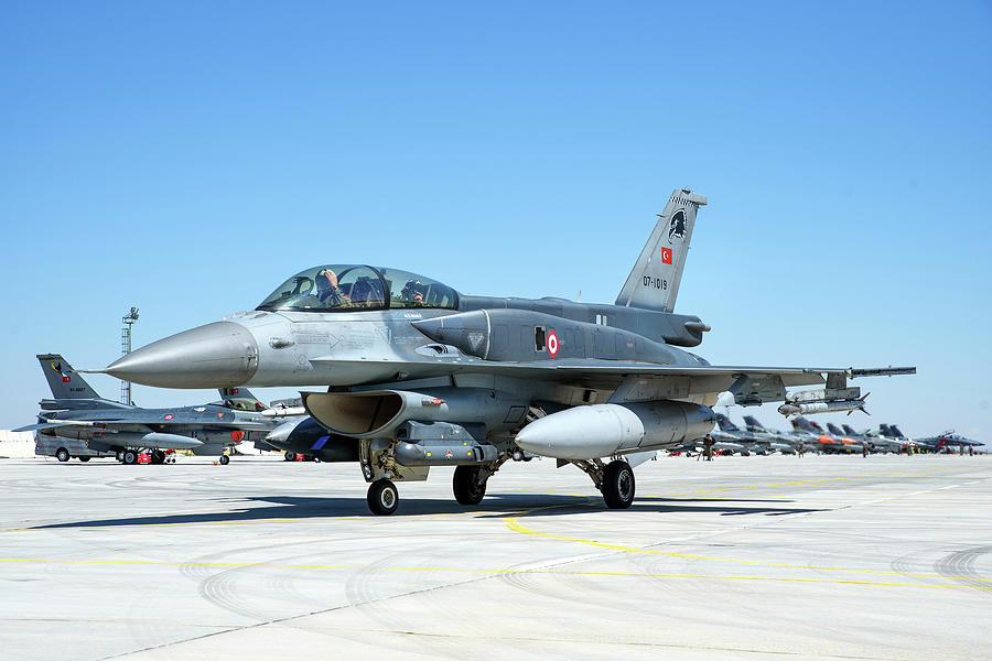 Turkish Air Force F-16d Fighting Falcon #4 Photograph by Daniele Faccioli