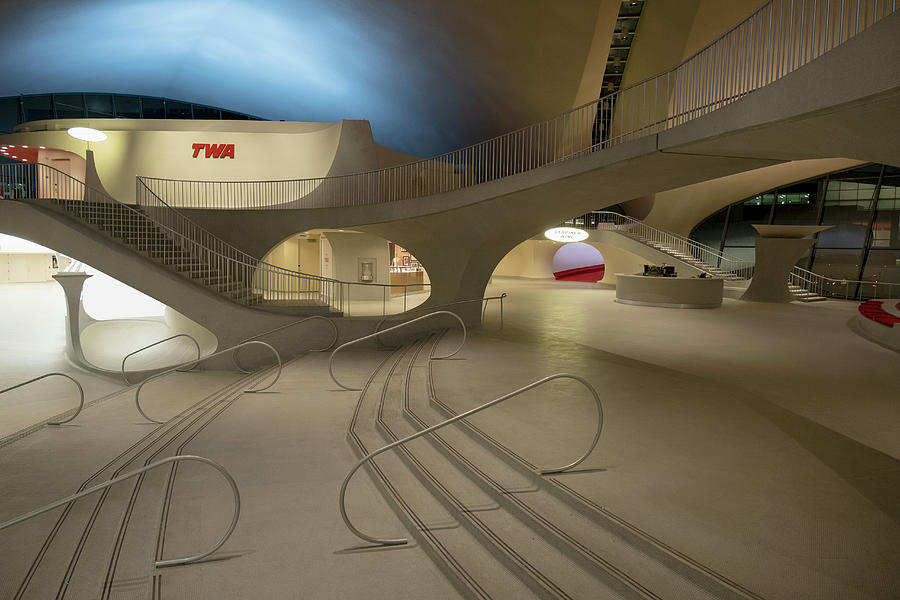 Twa Hotel Designed By Eero Saarinen #4 Photograph by Dreampictures Twa Hotel Designed By Eero Saarinen #4 Photograph by Dreampictures