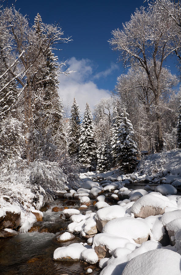 Usa, Colorado, Winter Landscape #4 Photograph by John Kelly