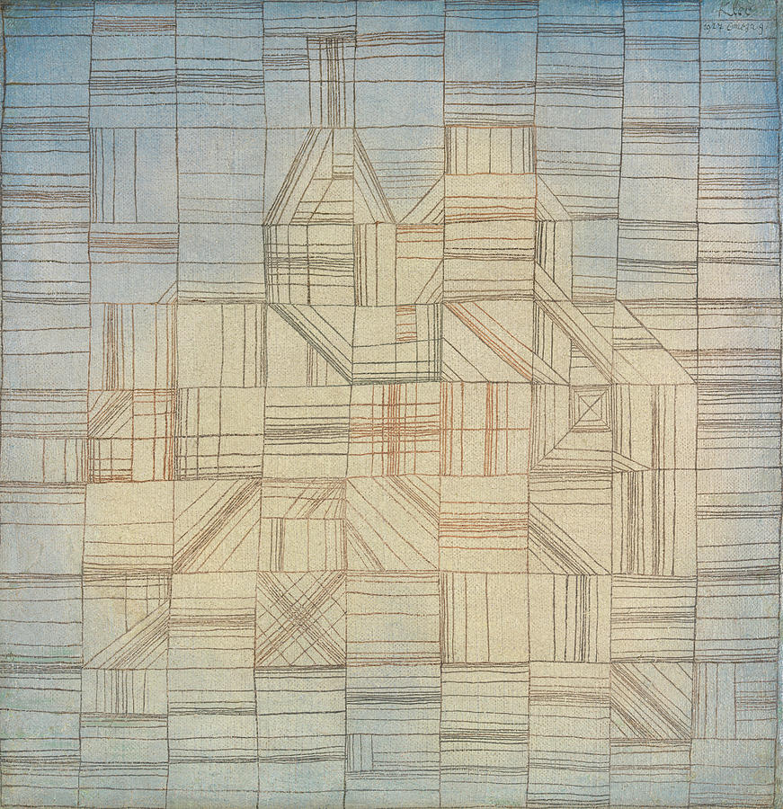 Paul Klee Painting - Variations - Progressive Motif #4 by Paul Klee