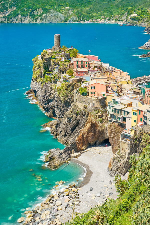 Architecture Photograph - Vernazza, Cinque Terre, Liguria, Italy #4 by Jan Wlodarczyk
