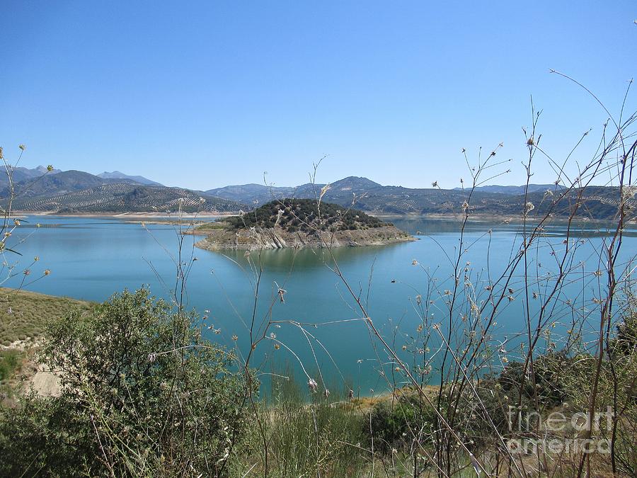 View on the lake near Iznajar by Chani Demuijlder View on the lake near Iznajar by Chani Demuijlder