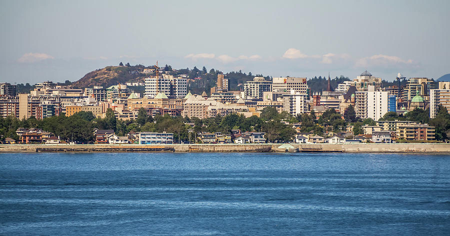 views from Ogden Point cruise ship terminal in Victoria BC.Canad #4 Photograph by Alex Grichenko
