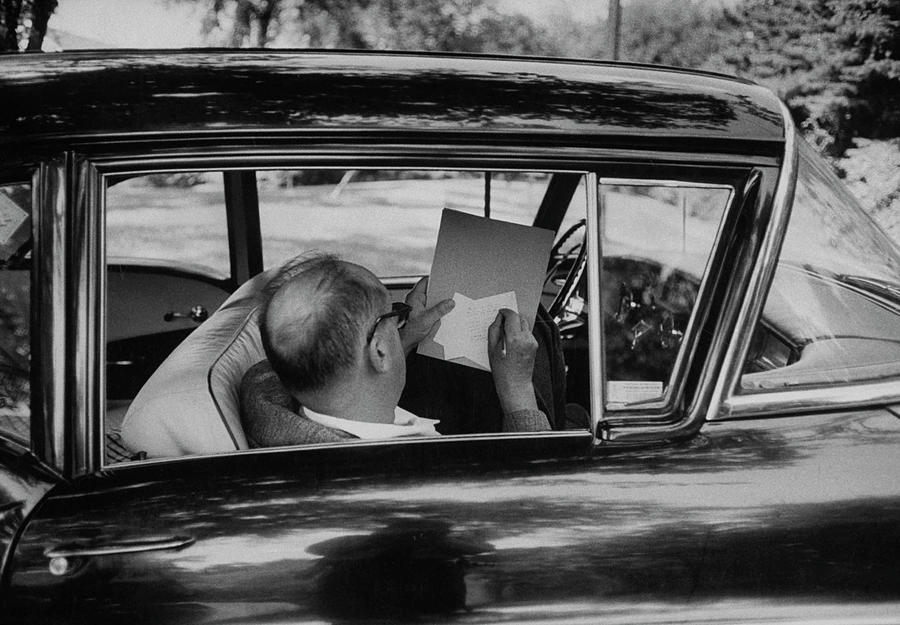 Vladimir Nabokov #4 Photograph by Carl Mydans
