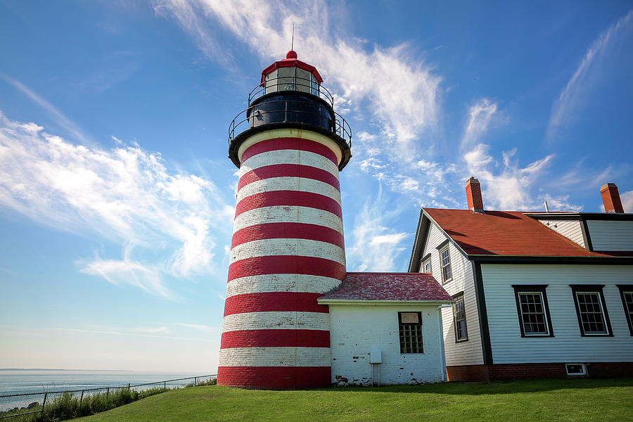West Quoddy Head Light #4 Photograph by Robert Clifford