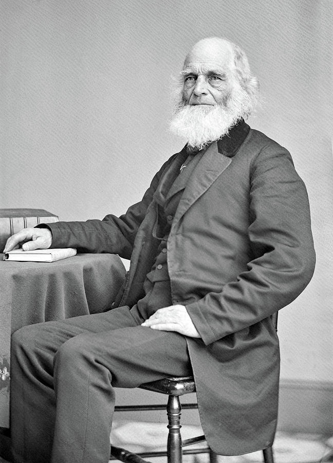 William Cullen Bryant, American Poet #4 Photograph by Science Source