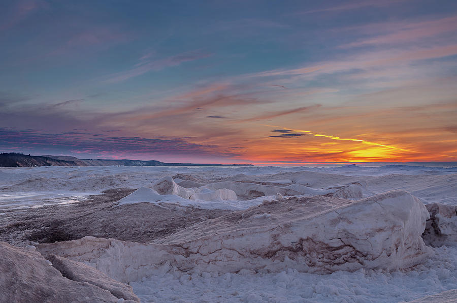 Winter Sunset #4 Photograph by Gary McCormick