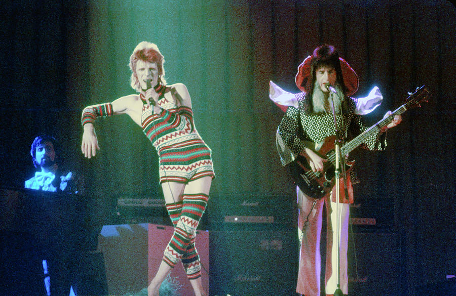 Ziggy Stardust Era Bowie In La #4 Photograph by Michael Ochs Archives