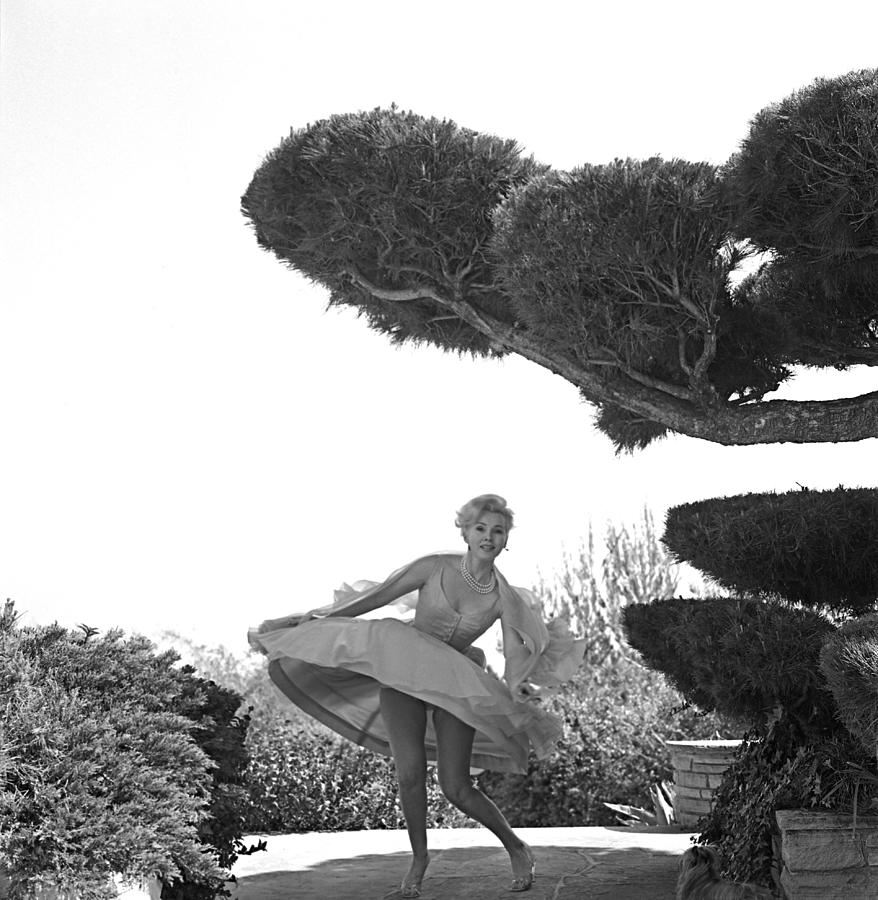 Beverly Hills Photograph - Zsa Zsa Gabor #4 by Michael Ochs Archives