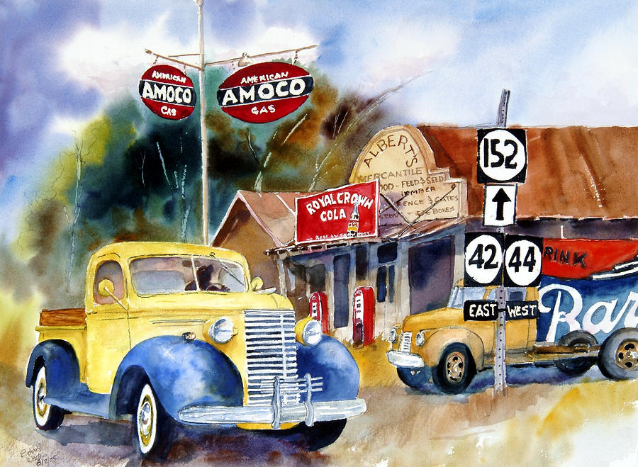 40 Chevy Painting by Bobby Walters