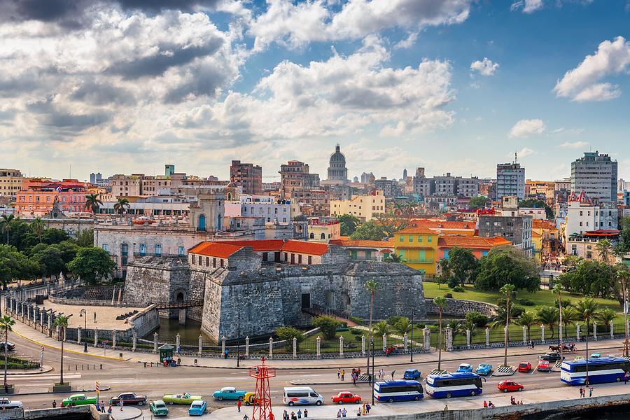 Havana, Cuba Downtown Skyline Photograph by Sean Pavone - Fine Art America