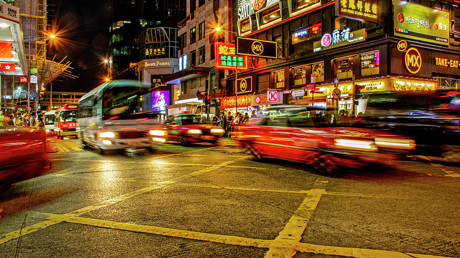 4080- Hong Kong Street Photograph