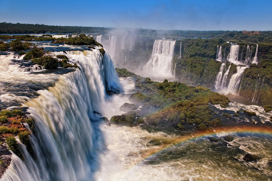 Iguacu National Park Digital Art - Iguazu Falls #41 by Antonino Bartuccio