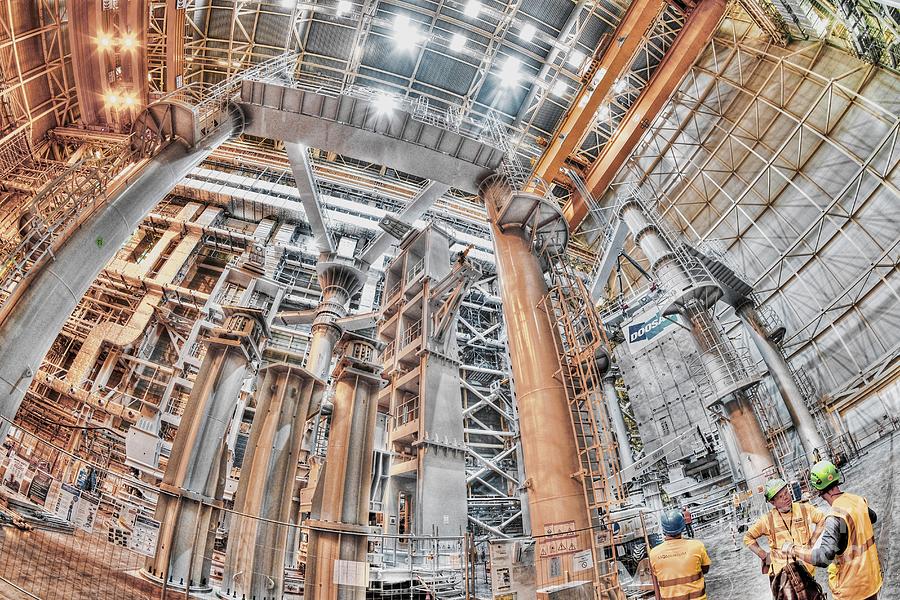 Iter Fusion Research Reactor Construction Photograph by Christian Lunig ...