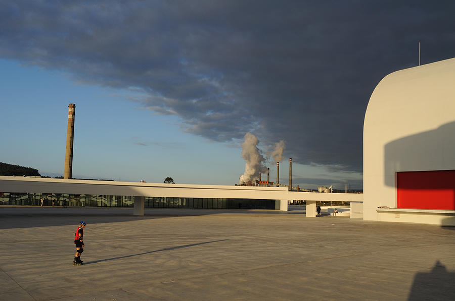 Niemeyer Center - Spain Photograph