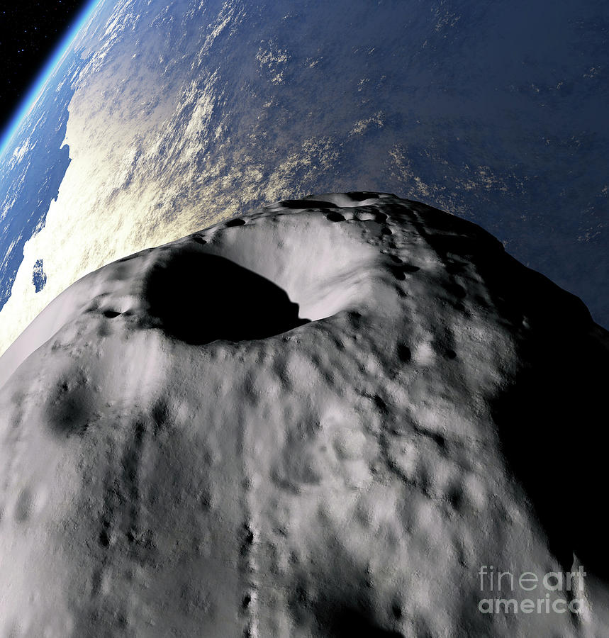 Asteroid Approaching Earth #42 Photograph by Detlev Van Ravenswaay/science Photo Library