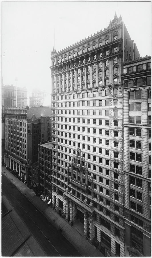 42 Broadway Photograph by The New York Historical Society