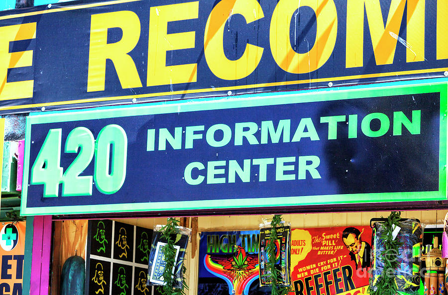 420 Information Center Venice Beach by John Rizzuto 420 Information Center Venice Beach by John Rizzuto