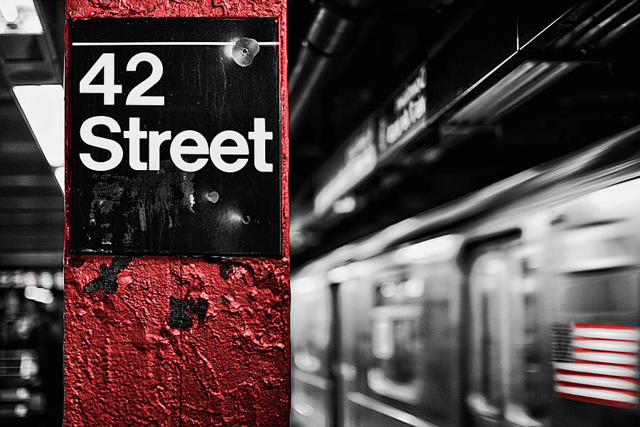 42nd St. Painting by Sundance B