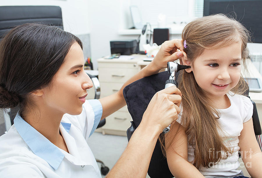 Ear Examination Photograph by Peakstock / Science Photo Library - Fine ...