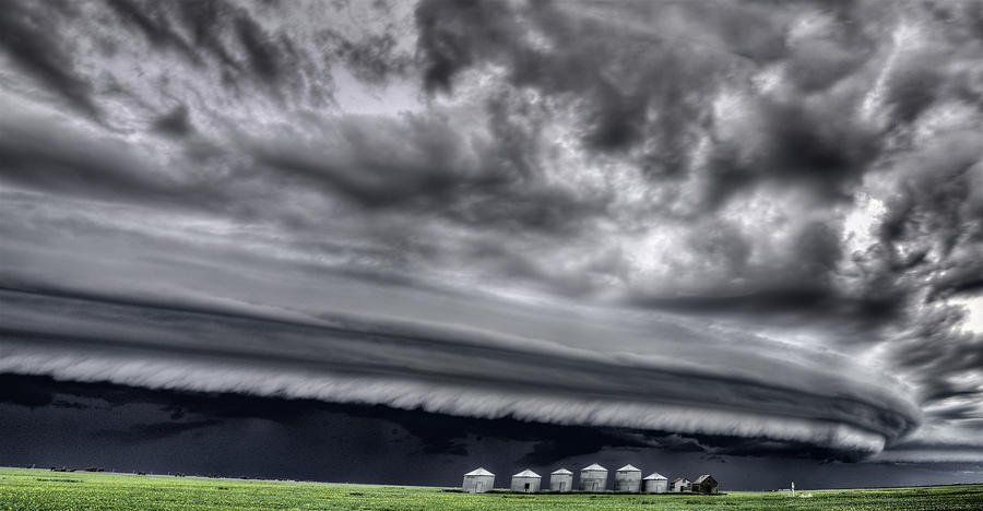 Prairie Storm Clouds Canada #44 Photograph by Mark Duffy