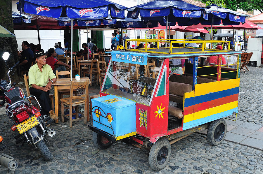 Chiva Photograph - Santa Fe De Antioquia - Colombia by Carlos Mora Chiva Photograph - Santa Fe De Antioquia - Colombia by Carlos Mora