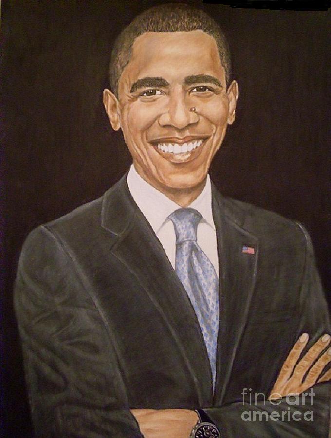 Presidents Painting - 44th Though First. by Arron Kirkwood