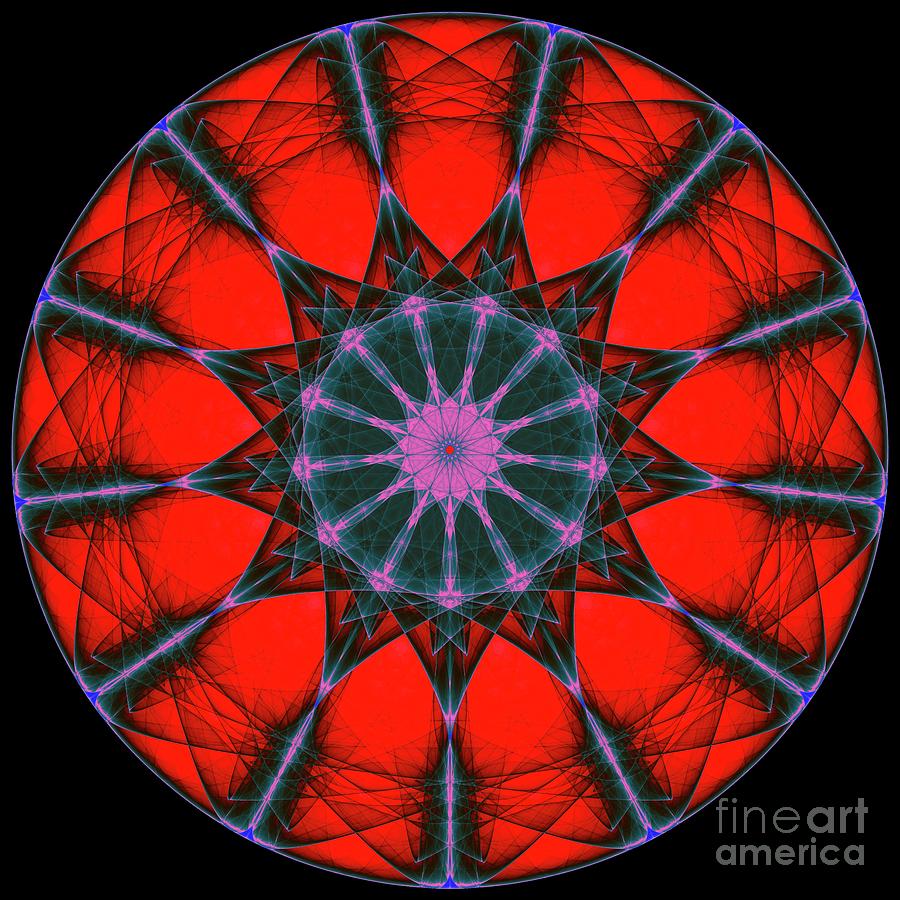 Abstract Fractal Illustration #46 by Alan Lehman/science Photo Library