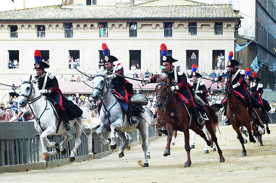 Palio Di Siena Horse Race #46 Photograph by Ronald C. Modra/sports Imagery