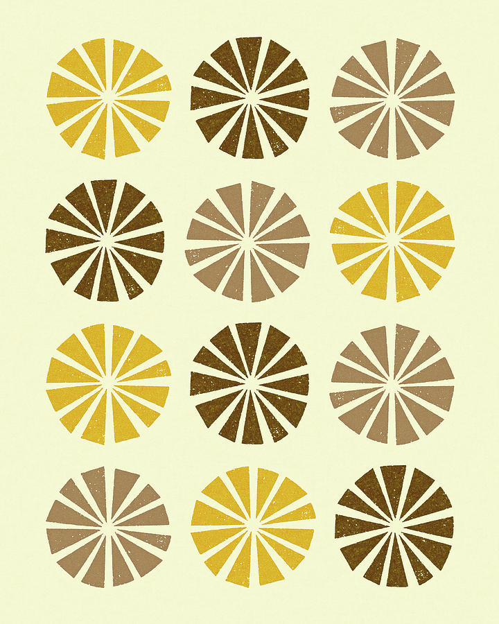 Vintage Drawing - Pattern #466 by CSA Images