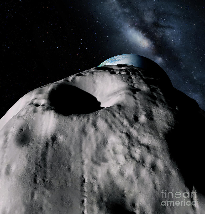 Asteroid Approaching Earth #47 Photograph by Detlev Van Ravenswaay/science Photo Library