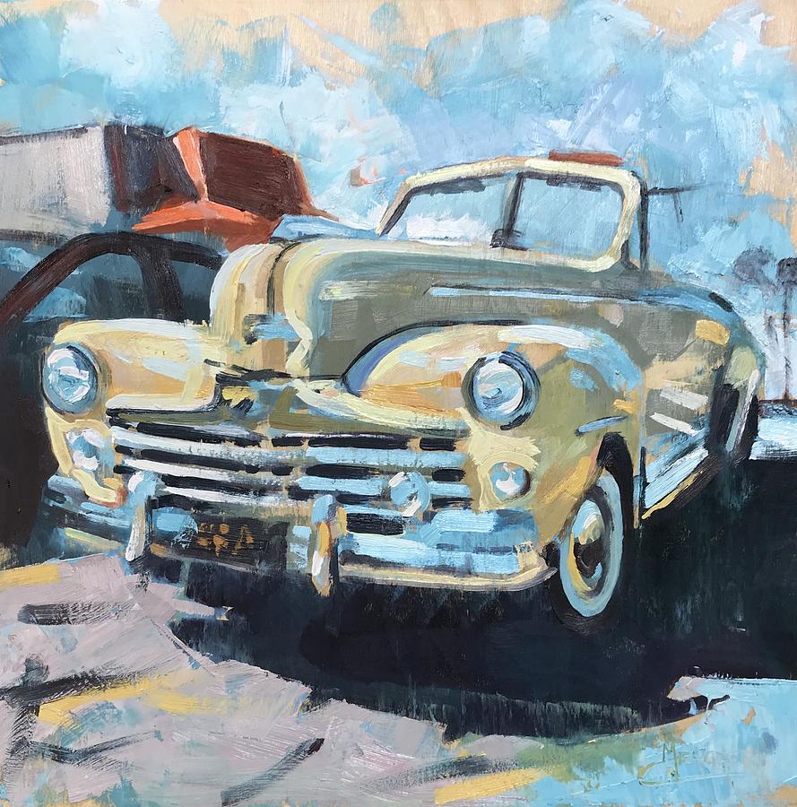 47 Ford Super Deluxe Painting