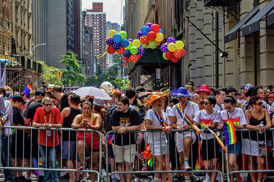 Gay Pride Parade NYC 6_30_2019 - 50th Anniversary 0f Stonewall R #47 Photograph by Robert Ullmann