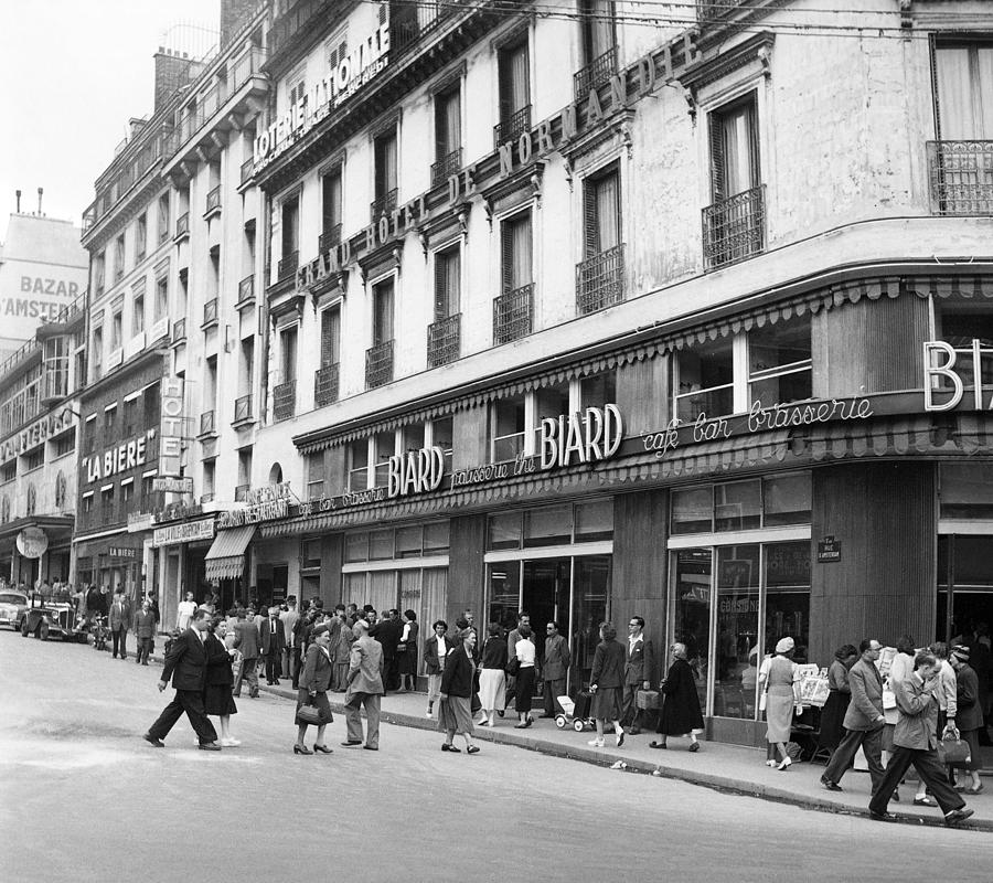 The Avenue de l'Opera and Palais Garnier, 1951 Tote Bag by Granger -  Granger Art on Demand - Website