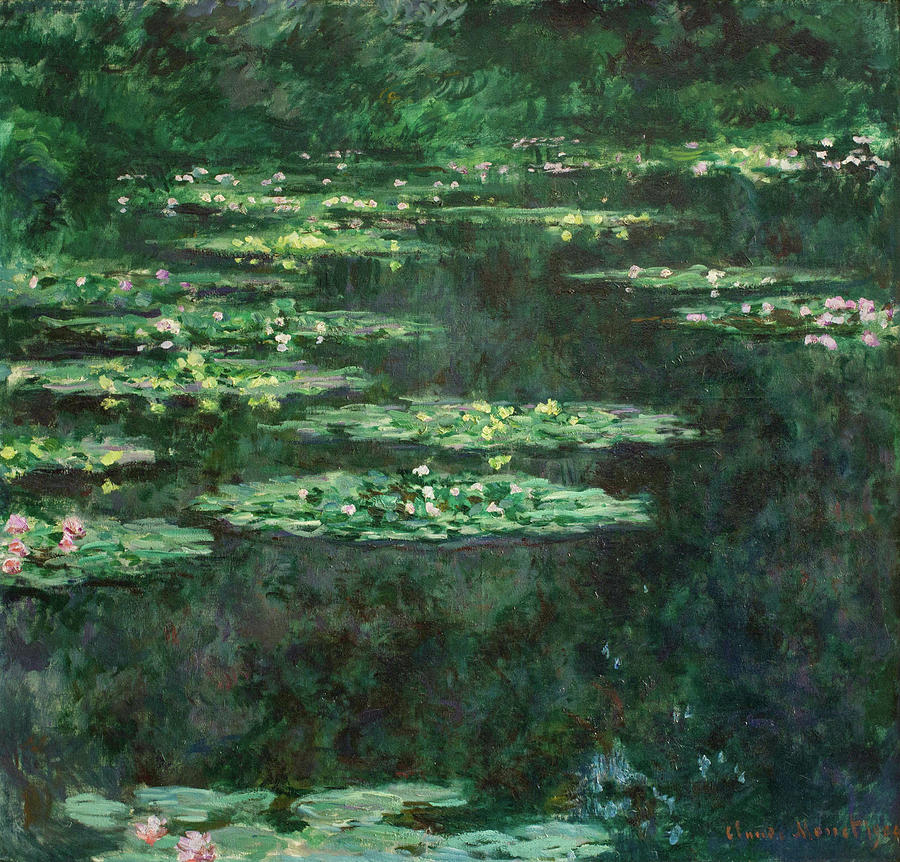 Waterlilies Painting by Claude Monet - Fine Art America