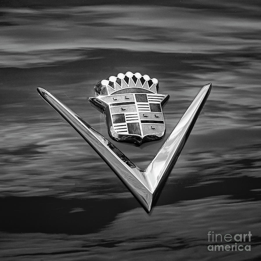 48 Cadillac Deck Emblem #48 Photograph by Dennis Hedberg