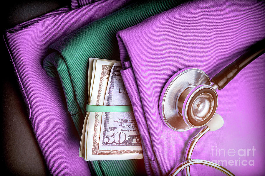 Healthcare Costs Photograph by Photo Library