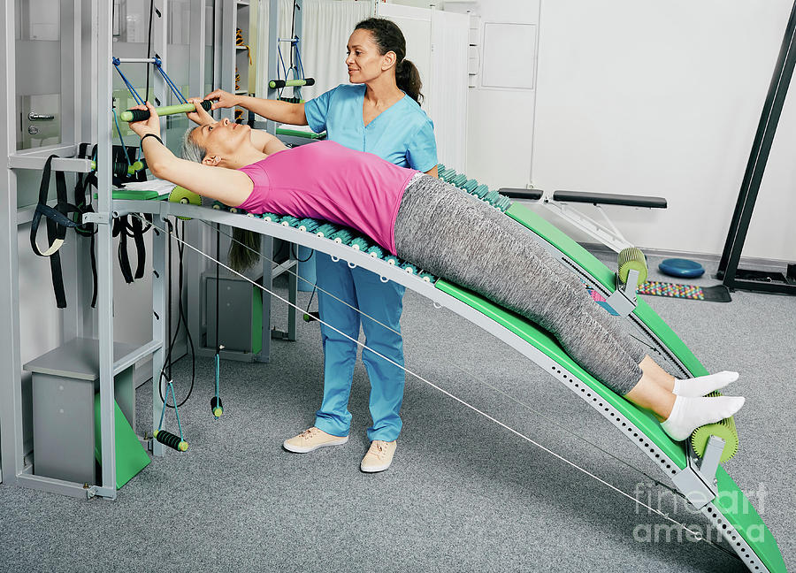 Physiotherapy #48 Photograph by Peakstock / Science Photo Library
