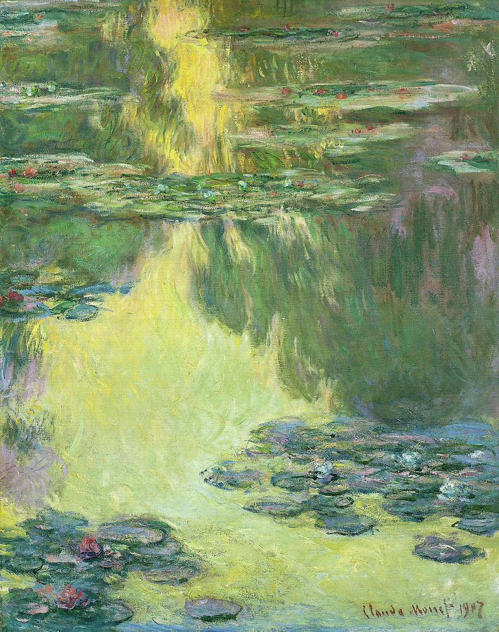 Waterlilies Painting by Claude Monet | Fine Art America