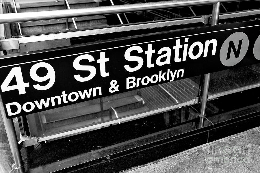 49 St Station New York City Photograph by John Rizzuto
