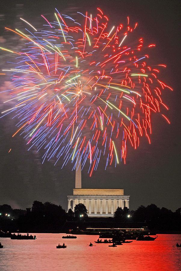 4th Fireworks Photograph by Photo File | Fine Art America