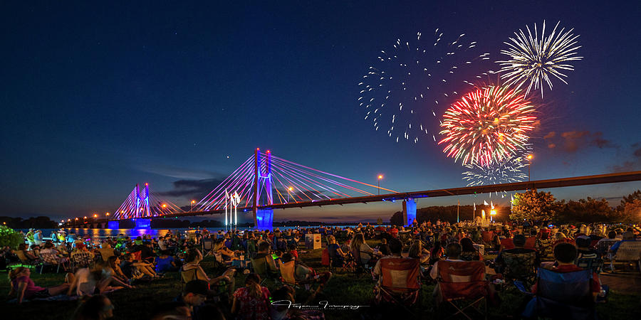 4th Of July In Quincy Photograph By Toni Taylor - Fine Art America