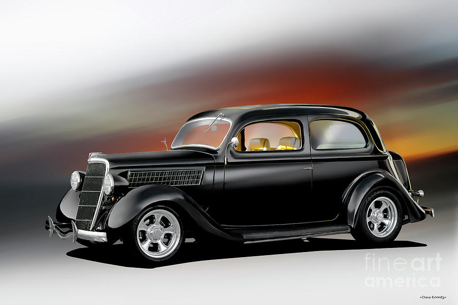 1935 Ford Tudor Sedan Photograph by Dave Koontz | Fine Art America